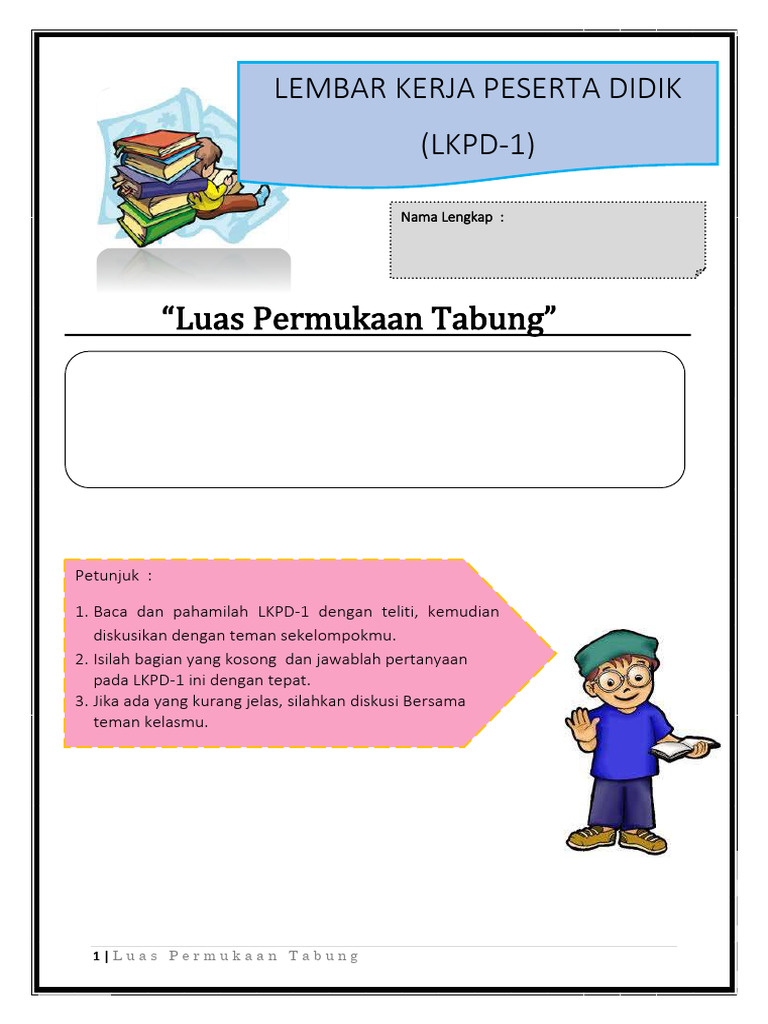 LKPD TABUNG | PDF