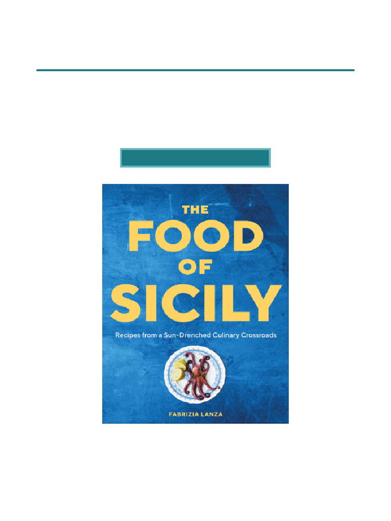 Sicilian Culinary Recipes Guide | PDF