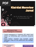 Download Kiat-Kiat Mereview Jurnal by Ary Sukma Lutfianto SN82855390 doc pdf