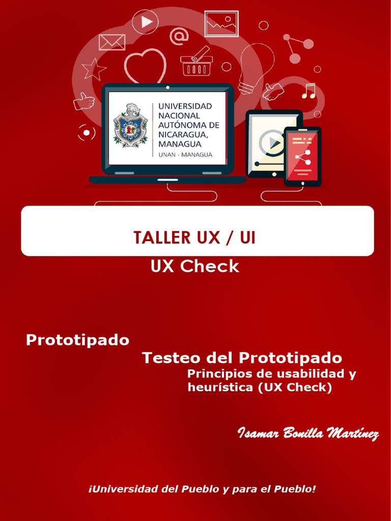 UX CHCK | PDF | Usabilidad | Interacción hombre-máquina
