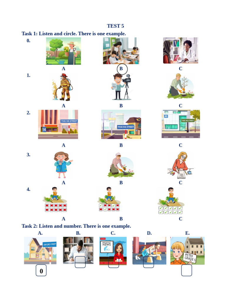 Listening and Reading Comprehension Tasks | PDF