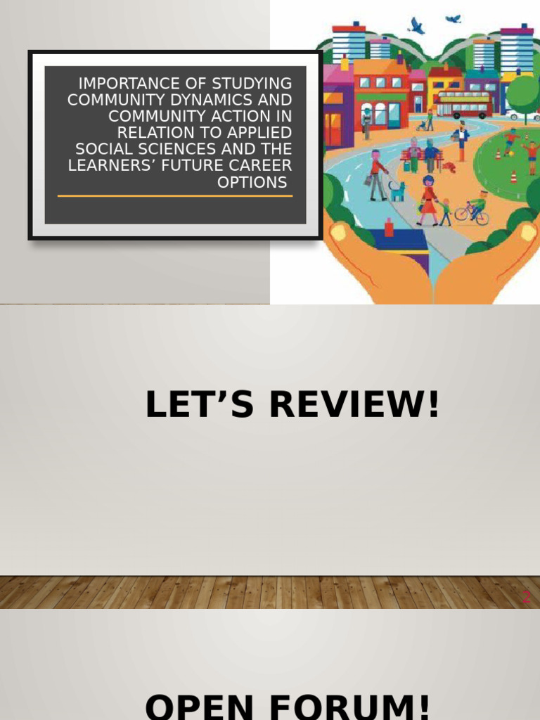 Community Dynamics in Social Sciences | PDF | Science | Social Sciences