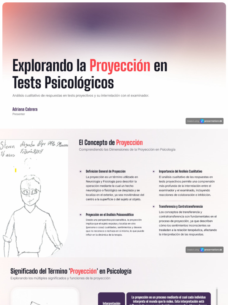 El Concepto de Proyección | PDF
