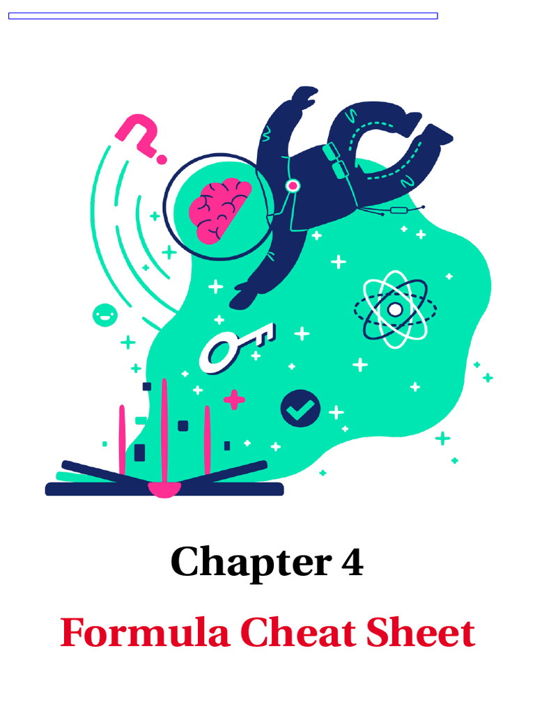 Magnetic Field Formulas Cheat Sheet | PDF | Magnetic Field ...