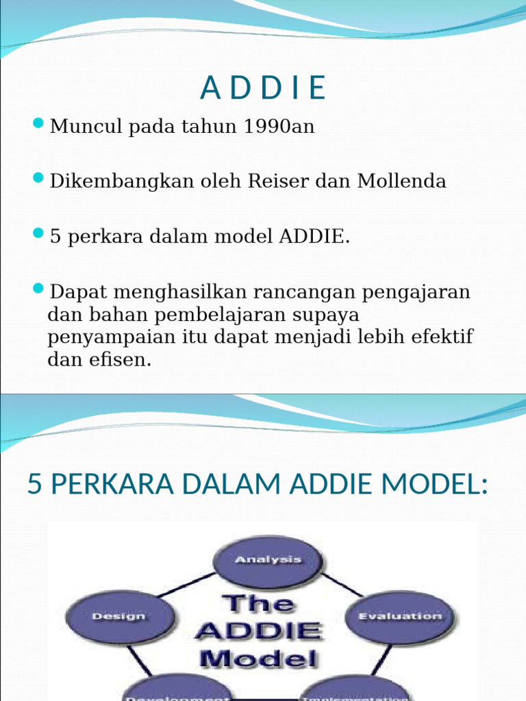 Panduan Lengkap Model ADDIE dalam Pembelajaran | PDF