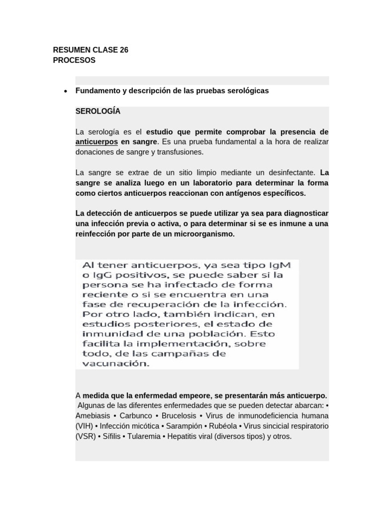26 Clase Tecnicas Serologicas | PDF | Elisa | Serología