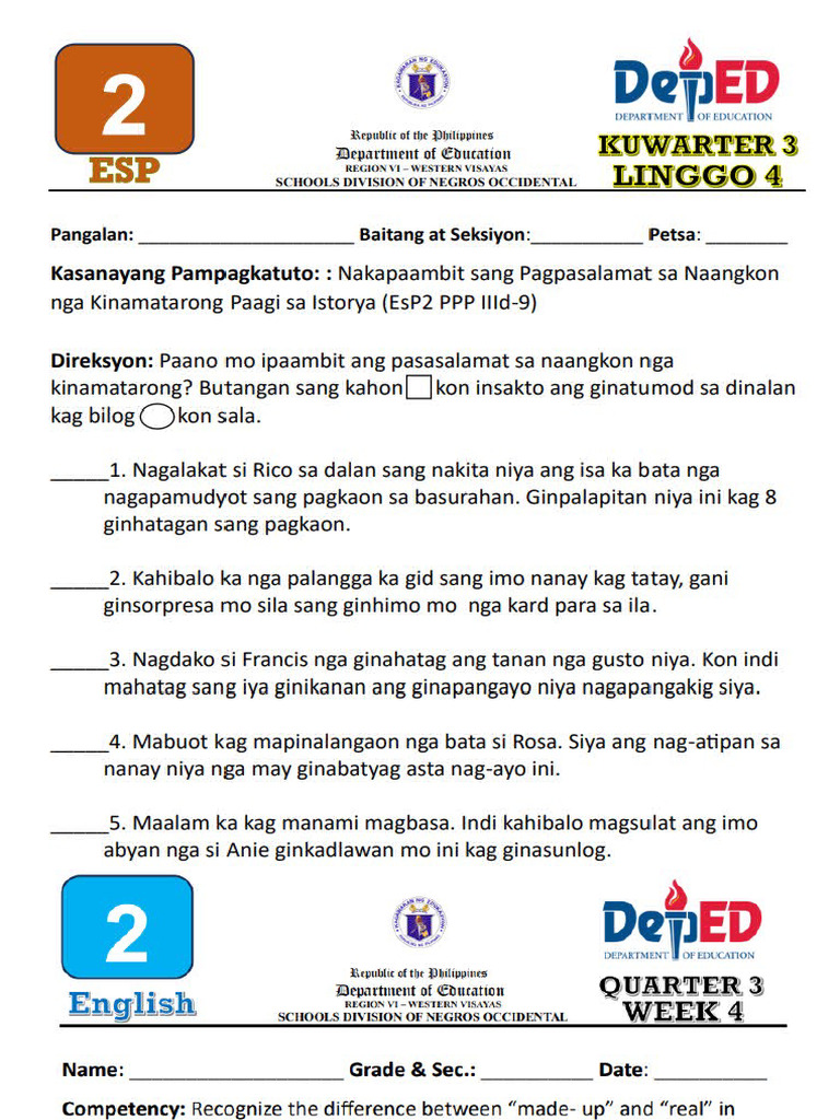 3rd QUARTER - Week4 - ReadyToPrint | PDF