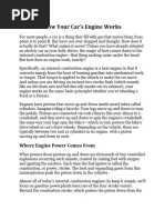 How Car Engines Convert Fuel to Motion | PDF | Internal Combustion ...