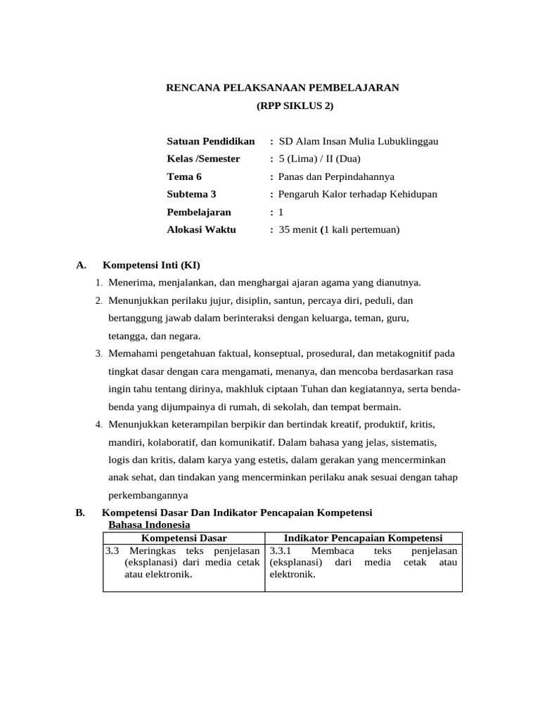 RPP PKP IPA | PDF