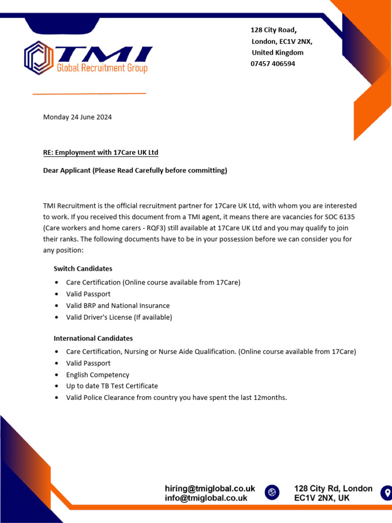 TMI Employment Procedures | PDF | Payments