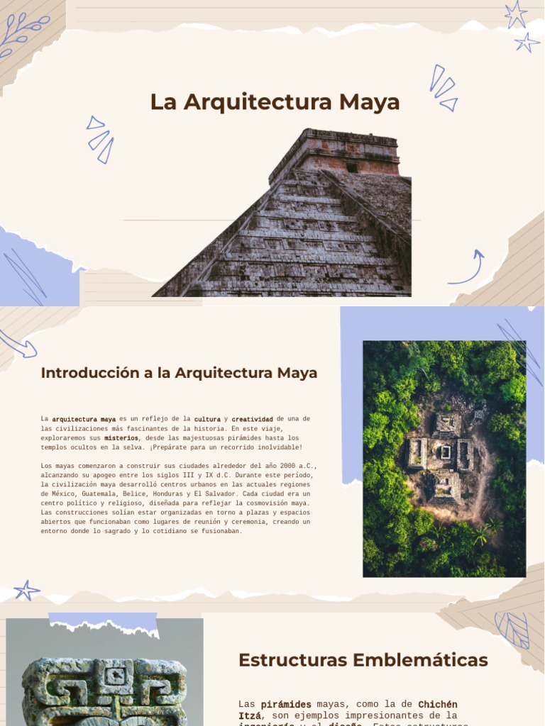 Arquitectura Maya: Historia y Simbolismo | PDF | Civilización maya ...