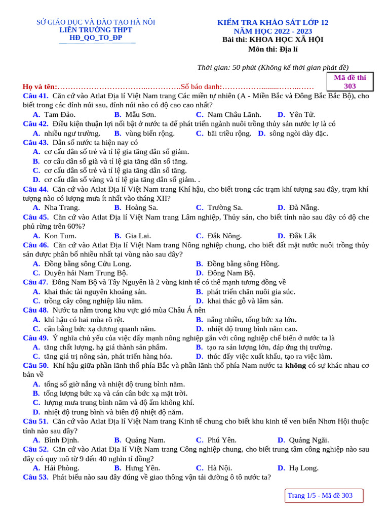 ĐỊA Made 303 | PDF