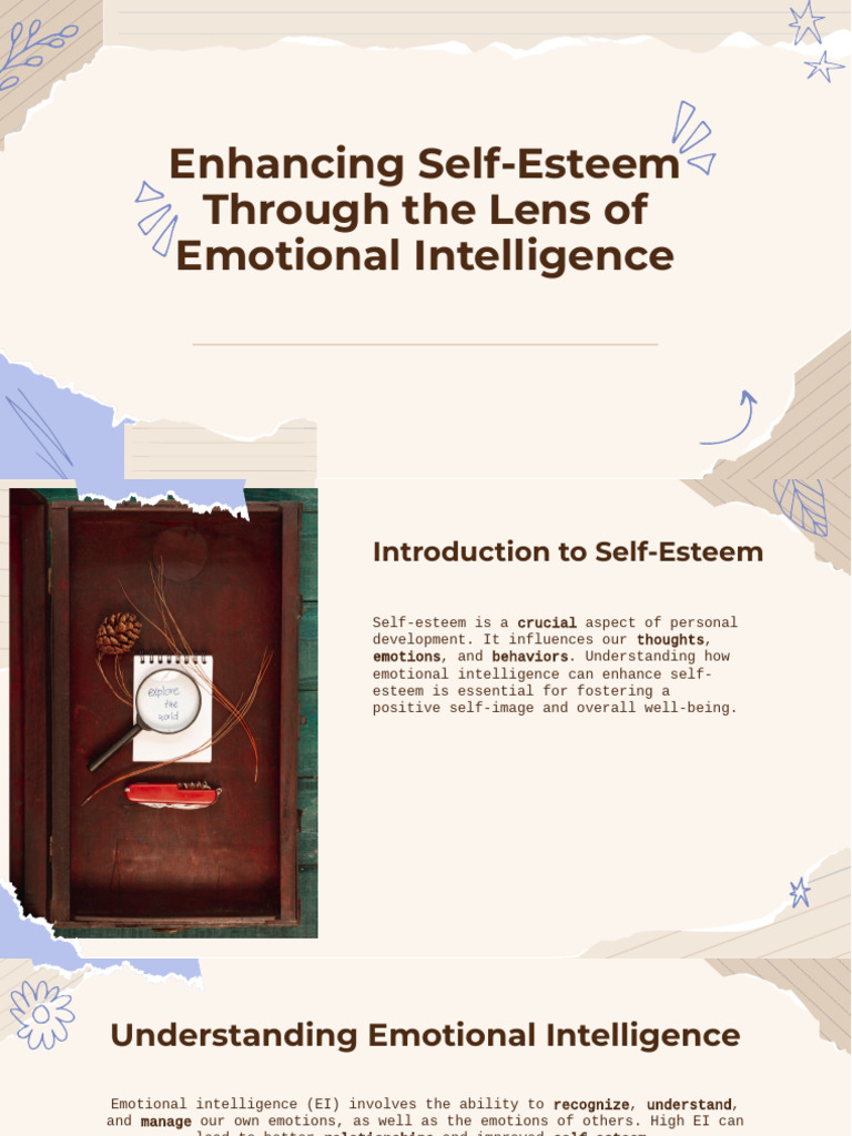 Slidesgo Enhancing Self Esteem Through The Lens of Emotional ...