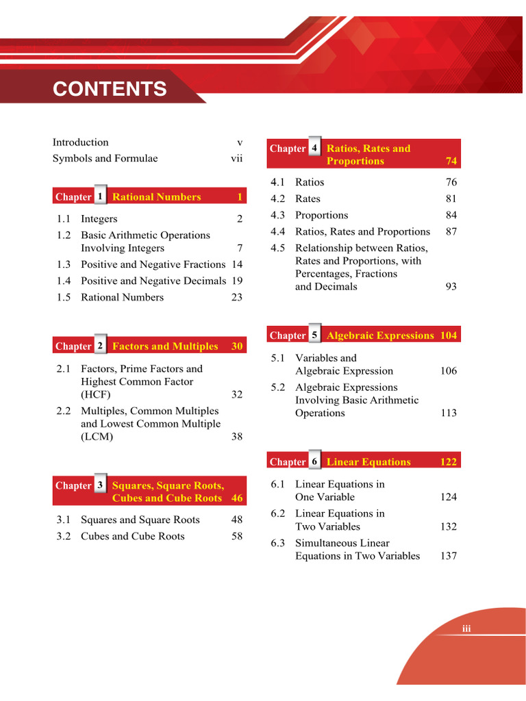 Maths F1.Buku Teks | PDF