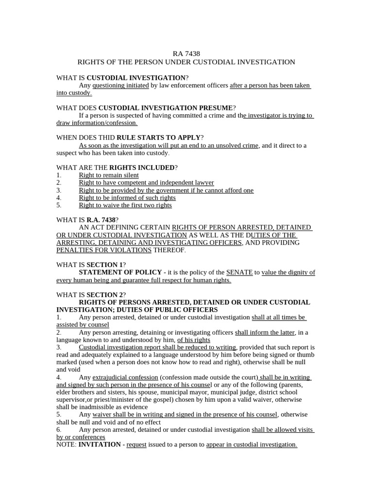 Local Media8937203666675248107 | PDF | Arrest | Right To Silence