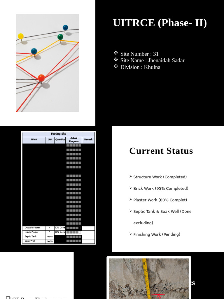 Construction Progress Report | PDF | Building Technology | Building ...