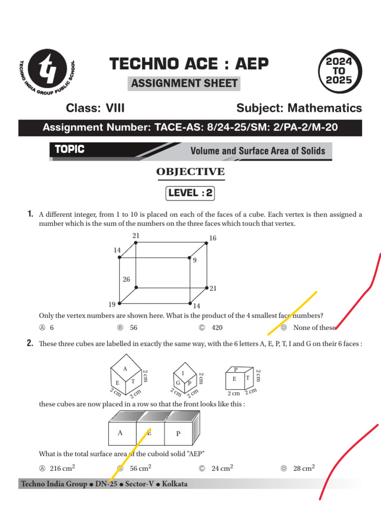 Chapter 20 Math Cl-VIII L-2 | PDF | Mathematics | Geometry