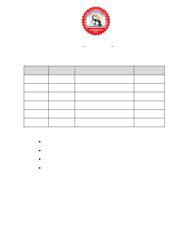Class IX Final Exam Schedule 2024-25 | PDF