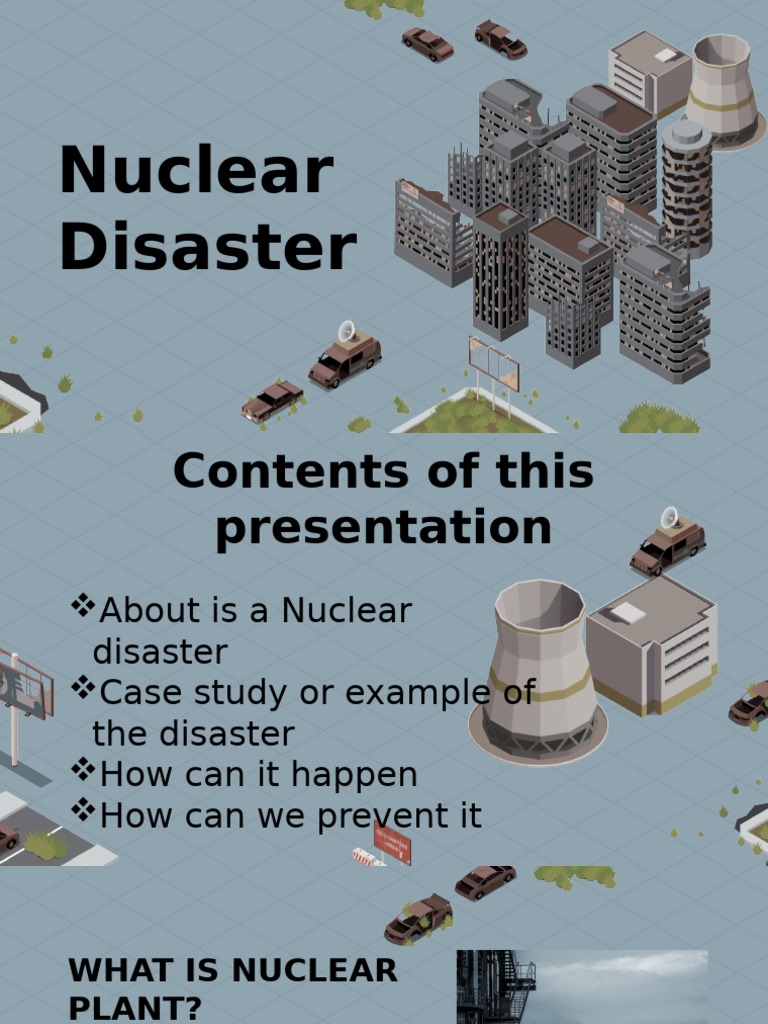 Understanding Nuclear Disasters | PDF | Fukushima Daiichi Nuclear Power ...