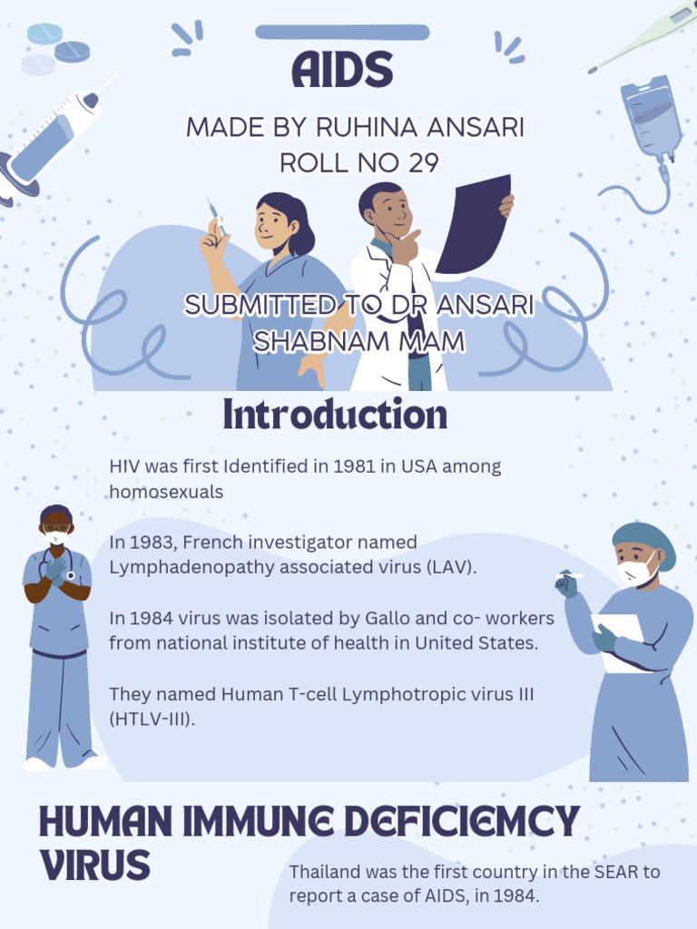 HIV/AIDS Overview and Transmission | PDF | Hiv | Hiv/Aids