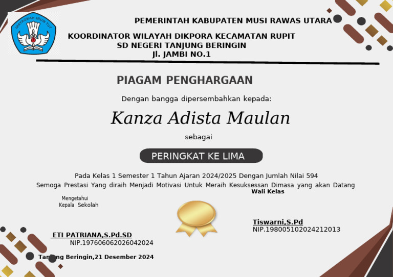 Sertifikat Kanza | PDF