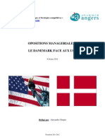Spécificités Managériales Du Danemark - Alexandre Chupin - M2 IESC - Université D'angers