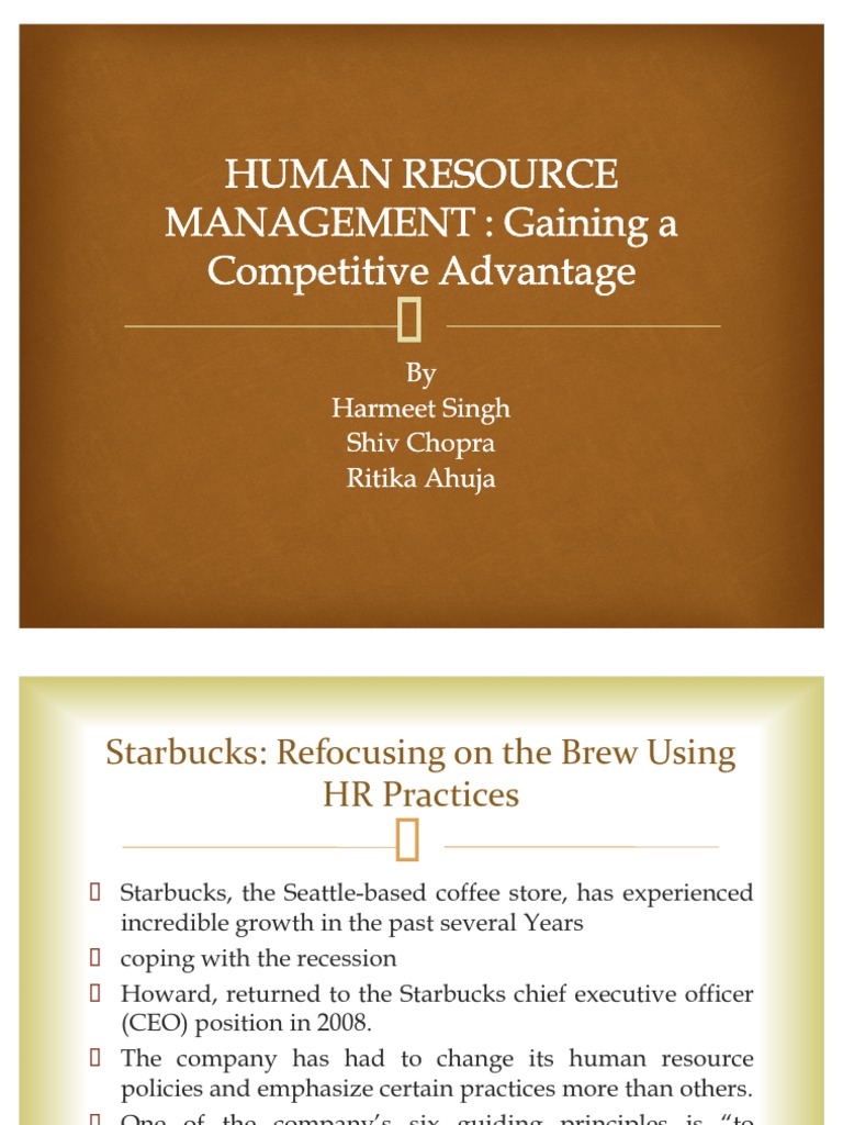 Competitive Advantage | PDF | Human Resource Management | Employment