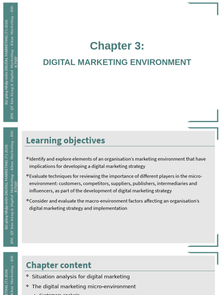 InDM 2024. Chapter 3 | PDF | Digital Marketing | Marketing