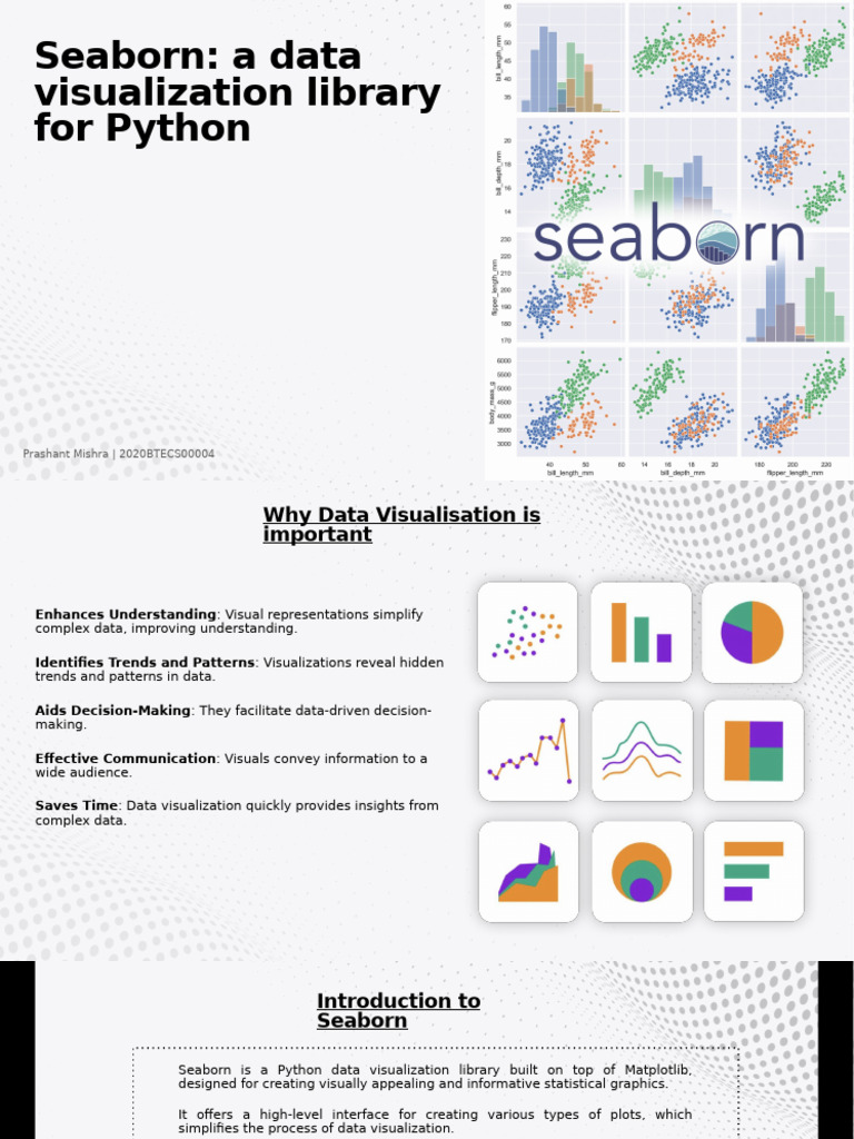 Seaborn: Python Data Visualization Guide | PDF | Computing ...