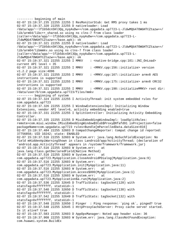 App Initialization Log Analysis | PDF | Software Engineering ...