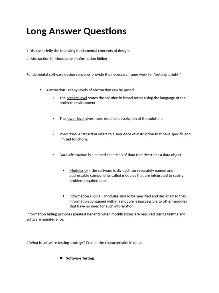 SE | PDF | Software Testing | Abstraction (Computer Science)