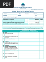 Notebook Checking Guidelines for Teachers | PDF | Teachers | Notebook