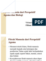 M1. Fitrah Kejadian Manusia Dari Perspektif Biologi