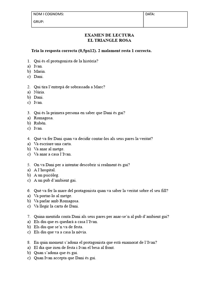 Ex. Triangle Rosa PDF | PDF