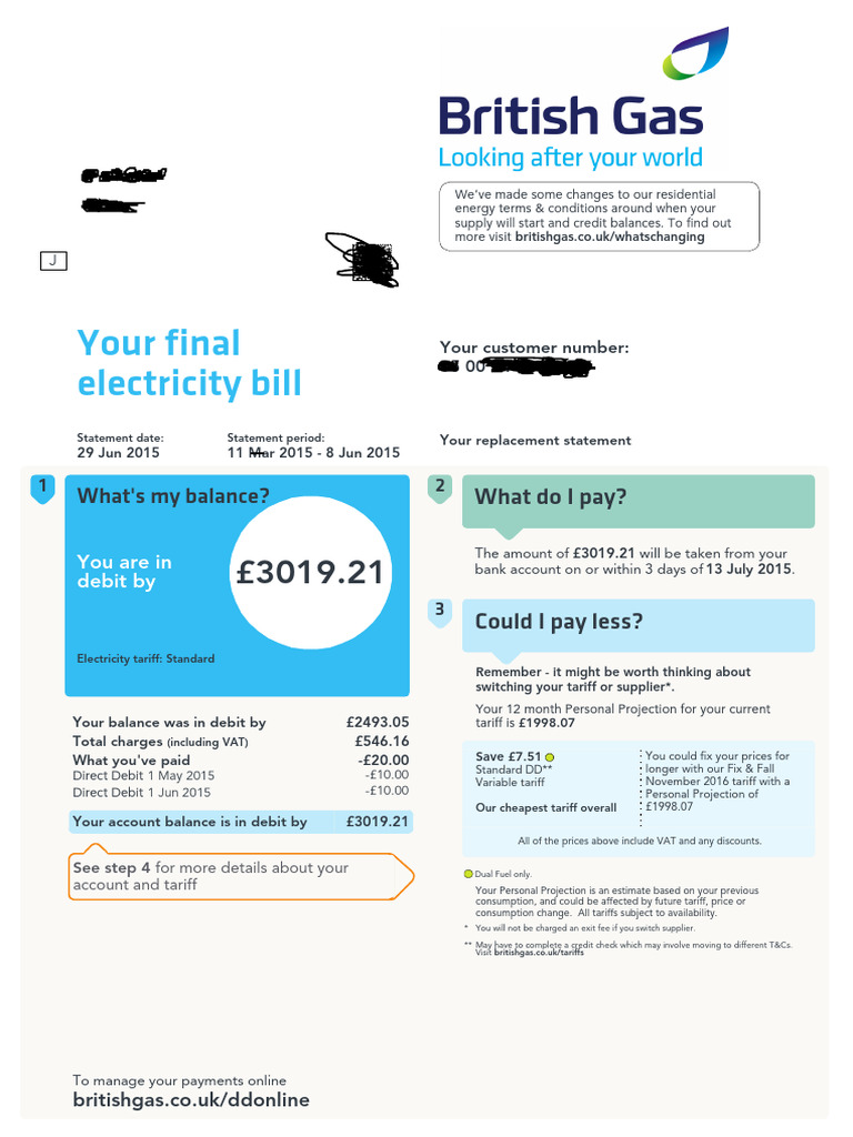 Final Electricity Bill Summary | PDF | Credit Card | Value Added Tax