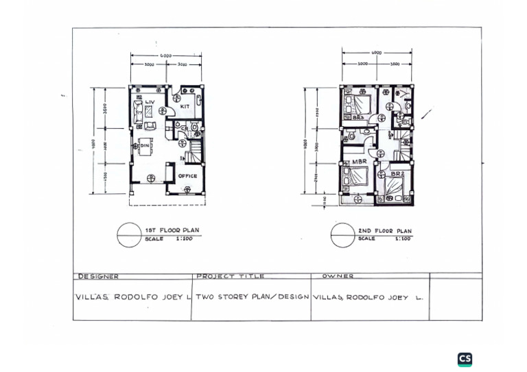 2storey Layout | PDF