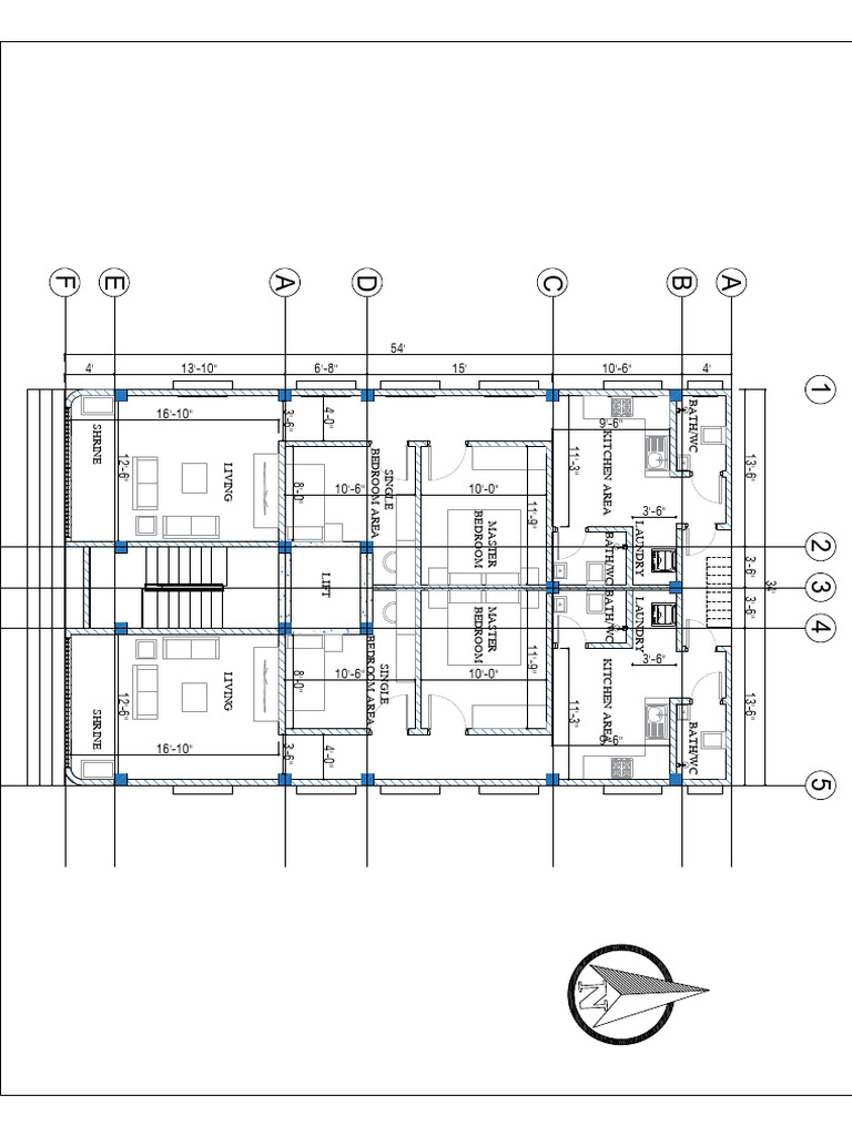 Ground Floor Room Layout Details | PDF | Home | Room