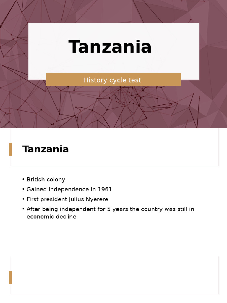 Tanzania | PDF
