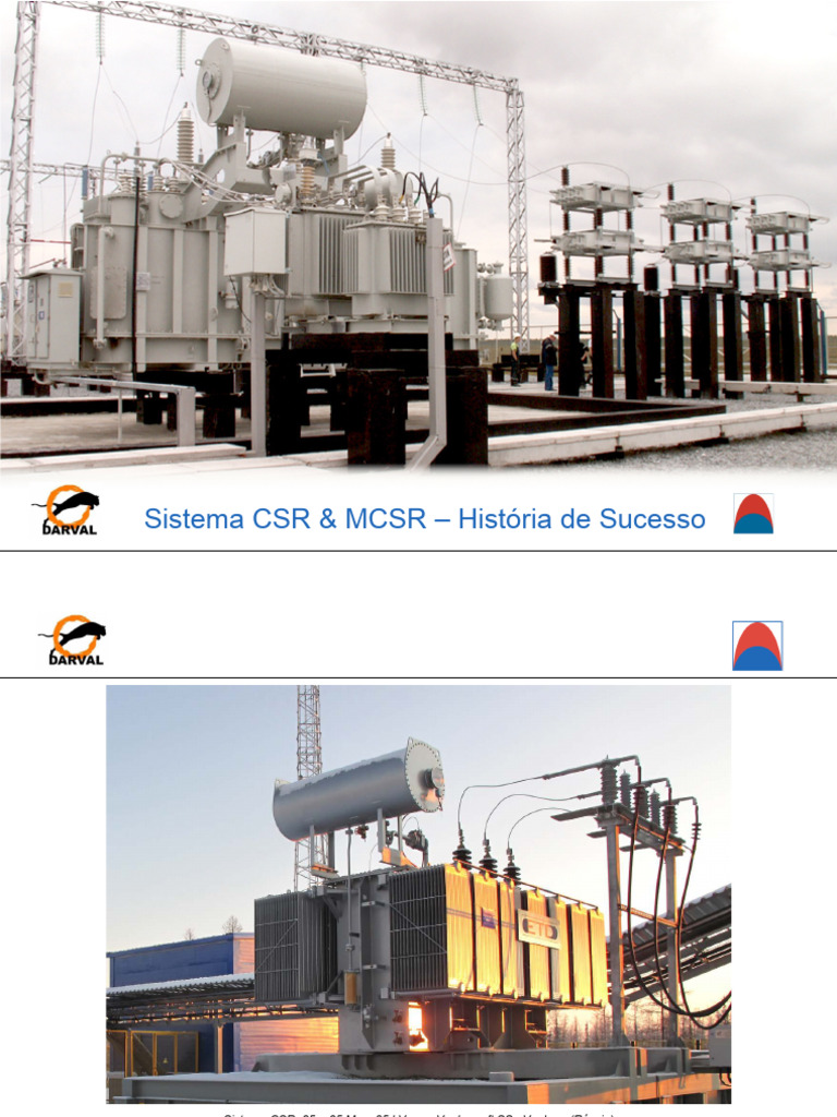 Sucesso do Sistema MCSR em Subestações | PDF | Transmissão de energia ...