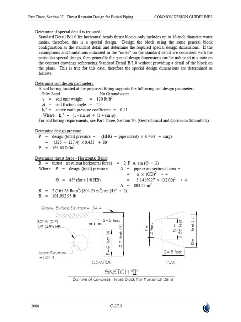 Segment 001 of WSSC Thrsut Block Reference | PDF | Applied And ...