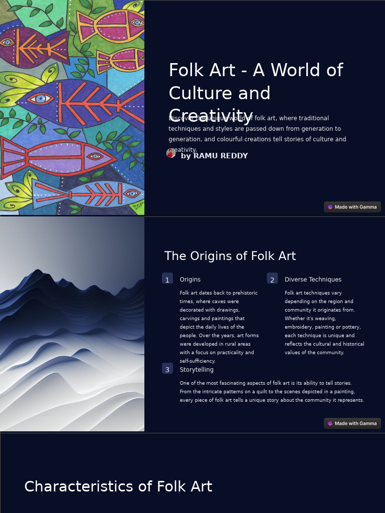 Exploring the Richness of Folk Art | PDF | Folk Art | Folklore