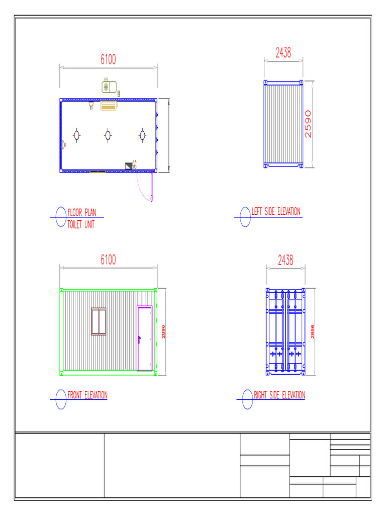 203-03-2024 - 20FT Container Modified Open Hall Unit | PDF