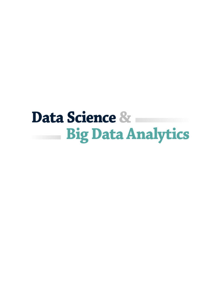 Data Science Big Data Analytics - 2015 - EMC Education Services - Front ...