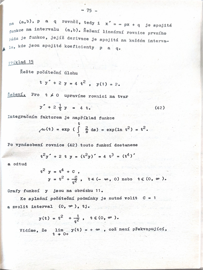 Diferencialni Rovnice 3.2 | PDF