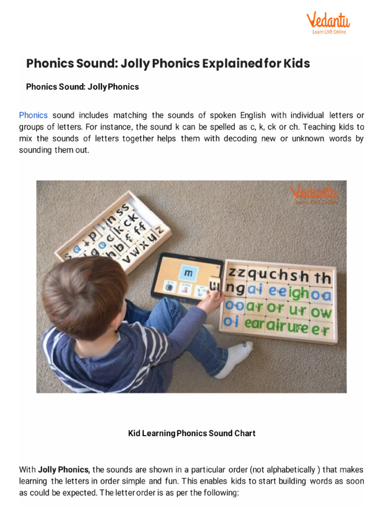 Phonics Sound_ Jolly Phonics Explained for Kids | PDF