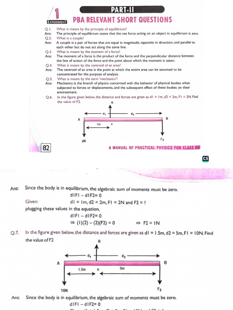 PBA-II Exp 1 Model Q and Solution | PDF
