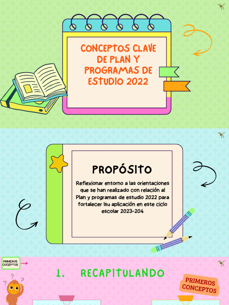 Claves del Plan de Estudios 2022 | PDF | Pensamiento | Conocimiento