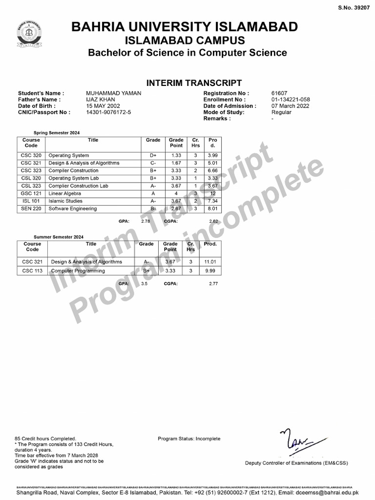 Transcript | PDF