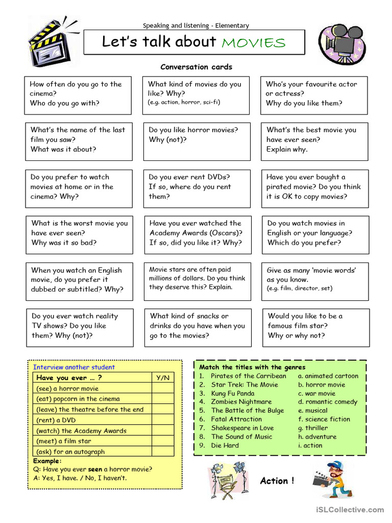 Let's Talk About Movies | PDF | Action Films