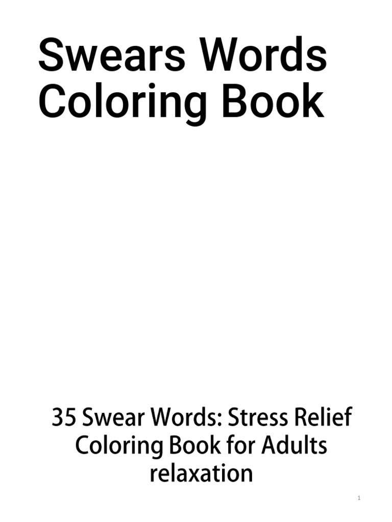 Swear Words | PDF